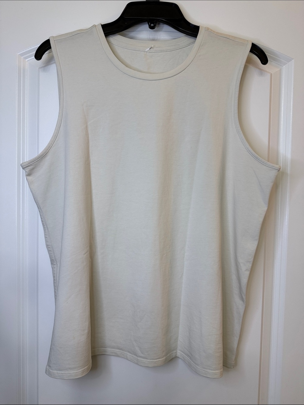 *Flawed* Lululemon Organic Cotton Crewneck Tank Top